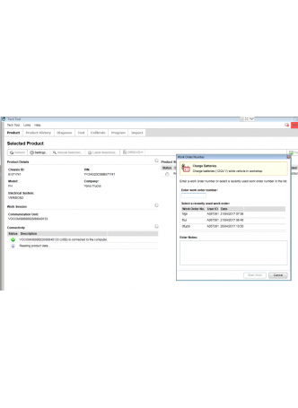 Volvo Premium Tech Tool PTT 2.5.65 VCADS Pro [2017] (Development)  with developer tool Puls(ACPI+) on 320GB HDD
